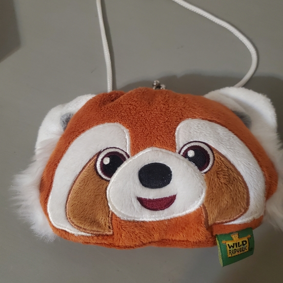 Wild Republic Handbags - Plush Red Panda Coin Purse w/ Clasp